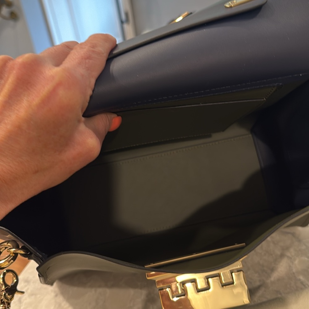 ZAC ZACPOSEN Eartha iconic top handle satchel in Moss - Picture 9 of 9